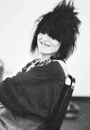 Siouxsie backstage